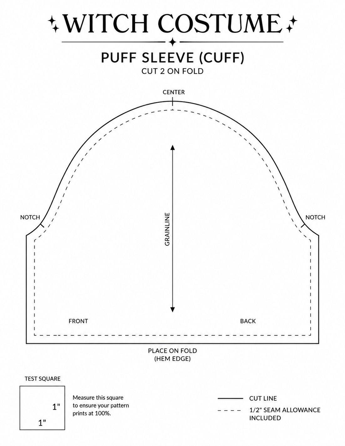 Step 11: Draft the puff sleeve