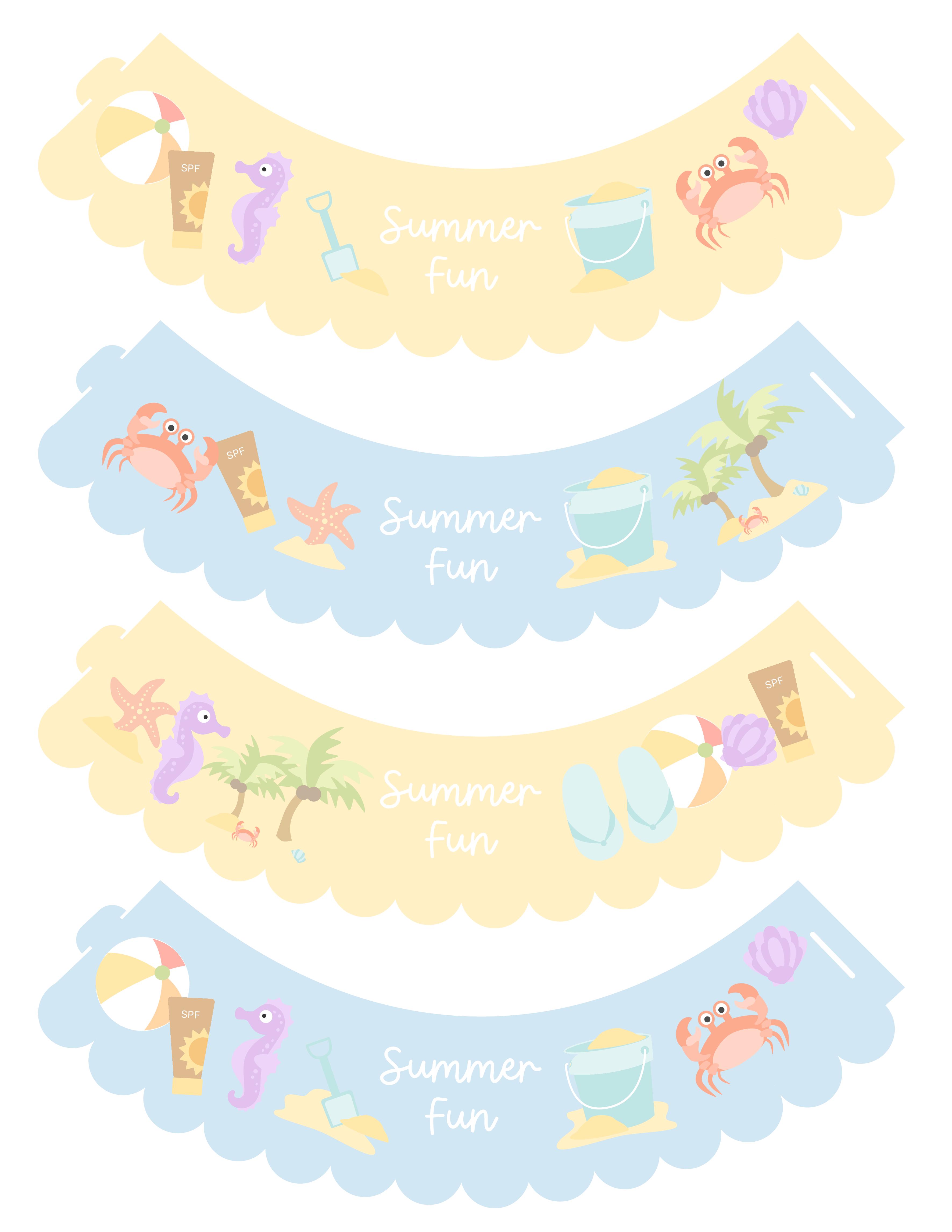Beach Keepsake Globe Printable