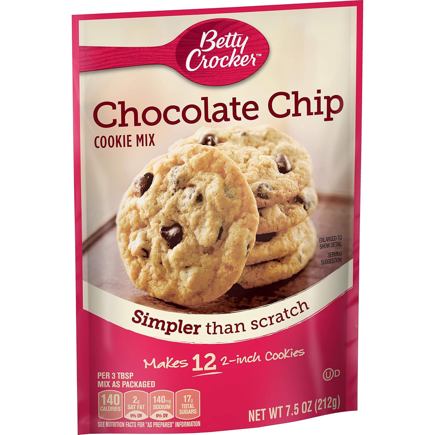 Chocolate chip cookie mix